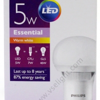 หลอด Essential LED Bulb 5W Philips - แสง Warmwhite