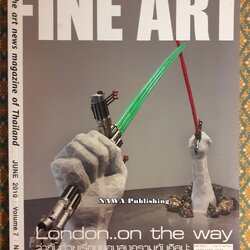 Fine Art June 2010 Volume 7 No.68 ว่ากันด้วยเรื่องของสงครามกับศิลปะ