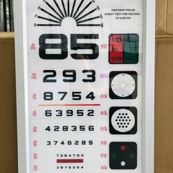 ตู้ไฟวัดสายตา แบบติดผนัง