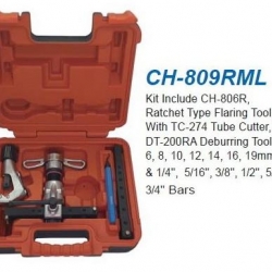 ชุดบานท่อทองแดง ชนิดลูกเบี้ยว ชนิดAUTO-FREE (ชุดบานแป๊ป) 'PROEX' CH-809RML (1/4-3/4นิ้ว)และ(6-19mm