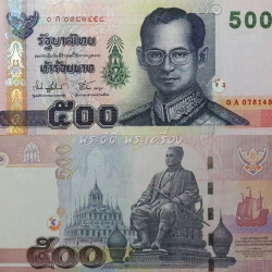 แบงค์ 500 บาท แบบ 15 ภปร.
