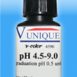 ชุดทดสอบพีเอช ( pH test kit ) ช่วง 4.5 - 9.0 Range : 4.5 -9.0 Increment : 0.5 Packing volume : 25 ml./250 tests Method : Colorimetry (compared with standard color card)
