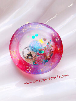 แม่พิมพ์ซิลิโคน SHAKE S014/2 วงกลม แบบกลวง