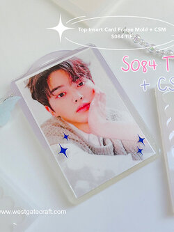 แม่พิมพ์ซิลิโคน TIFS084 Top Insert Card Frame Mold + CSM