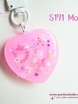 แม่พิมพ์ S171 Heart Shaker Mold + CSM in the same mold