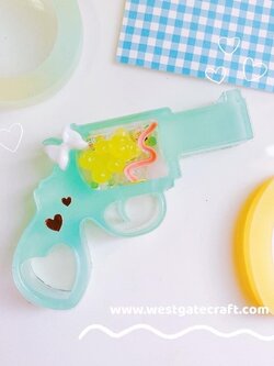 แม่พิมพ์ซิลิโคน SHAKE S055 ปืนลูกโม่ A กลวง