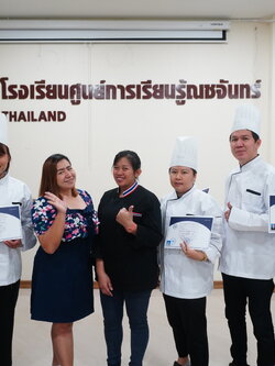 ยินดีกับนักเรียนคลาสอาหารไทยมืออาชีพ รุ่นที่ 14
