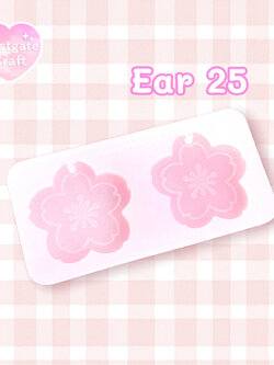 แม่พิมพ์ต่างหู Ear 25 Sakura