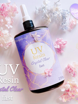 UV Resin Crystal Clear Fast 250g ใสมาก แห้งเร็ว