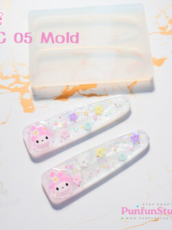 แม่พิมพ์กิ๊บติดผม HC 05 Hair Clip Mold