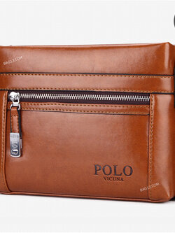 กระเป๋าสะพายข้างผู้ชาย กระเป๋าผู้ชาย POLO ของแท้100% ใส่ไปทำงาน ใส่ไปเที่ยว [CODE : VIC03-Horizontal]