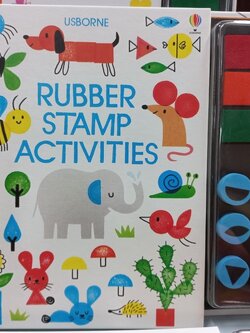 Usborne Rubber Stamp Activities หนังสือกิจกรรมพิมพ์ตรายาง
