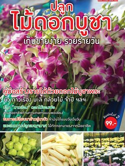 ปลูกไม้ดอกบูชา