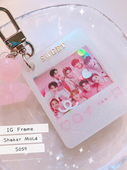 แม่พิมพ์ซิลิโคน SHAKE S059 IG Frame