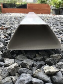 รางปลูกผัก NFT ยาว 1 เมตร แบบไม่เจาะ