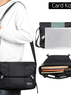 กระเป๋าสะพายข้าง Crossbody Bags กระเป๋าผู้ชาย กระเป๋าใส่ไปทำงาน ของแท้ 100% ใส่ iPad ได้ A053