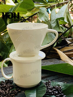 แก้วดริปกาแฟ เซรามิค ดริปเปอร์ Coffee Dripper (ไม่รวมแก้วกาแฟ) เก็บเงินปลายทางได้