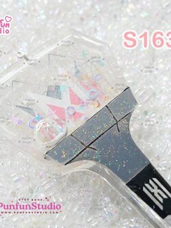 S163 Monsta X Lightstick Shaker Mold / K-POP / Shaker Mold / Silicone Mold