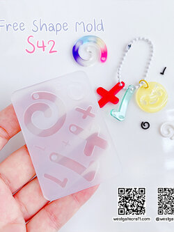 แม่พิมพ์ซิลิโคน S42 Free Shape Mold
