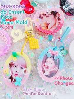 แม่พิมพ์เฟรม Top Insert Photo Frame Mold + CSM S093 -S098 Set