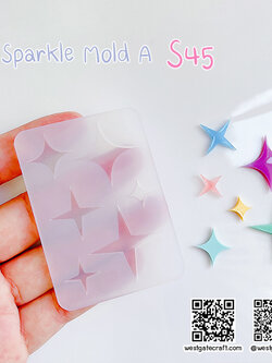 แม่พิมพ์ซิลิโคน S45 Sparkle Mold A