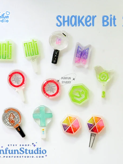 Shaker Bit 29 K-POP Mold / 12 in 1 / Shaker bits mold / Silicone Mold