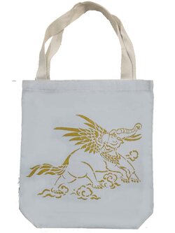 กระเป๋าผ้าลายหัตถศิลป์