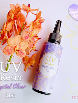 UV Resin Crystal Clear Fast 100g ใสมาก แห้งเร็ว