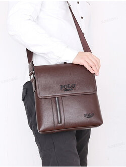 กระเป๋าสะพายข้างผู้ชาย กระเป๋าผู้ชาย POLO ของแท้100% ใส่ไปทำงาน ใส่ไปเที่ยว POLO-17