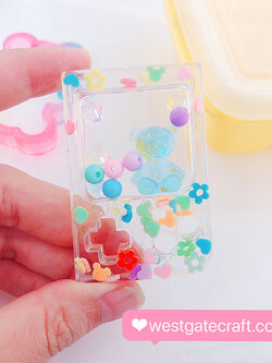 แม่พิมพ์ซิลิโคน SHAKE S025 : Game Boy A แบบกลวง