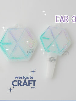 แม่พิมพ์ต่างหู Ear 31 / EXO Lightstick