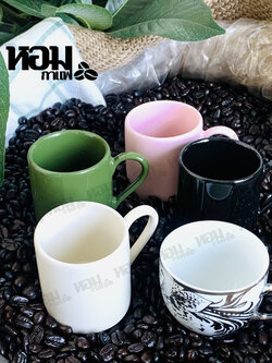 39 บาท แก้วกาแฟ 4 ออนซ์ แก้วเซรามิค แก้วบาริสต้า หลายขนาดให้เลือก เก็บเงินปลายทางได้