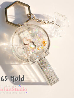 S165 Enhypen Lightstick Shaker Mold / K-POP / Shaker Mold / Silicone Mold