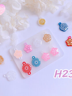 แม่พิมพ์ตัวแขวนตกแต่ง H23