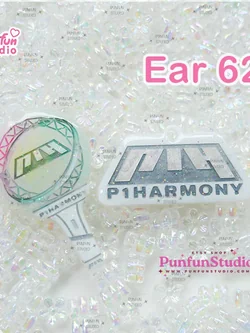 Ear 62 P1harmony Mold / K-POP / Earring Mold / UV Resin Mold / Silicone Mold