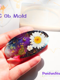 แม่พิมพ์กิ๊บติดผม HC 06 Hair Clip Mold