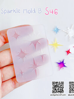 แม่พิมพ์ซิลิโคน S46 Sparkle Mold B