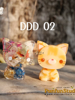 DDD 02 Cat Mold / 3D Mold / Silicone Mold