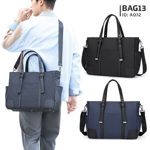 กระเป๋าสะพายข้าง Crossbody Bags กระเป๋าผู้ชาย กระเป๋าใส่ไปทำงาน ใส่ A4, หนังสือ, iPad ได้ A072