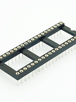 ซ็อกเก็ต ไอซี 40 ขา (Socket 40 Pin) แบบ DIP ระยะห่างขา 15.24mm