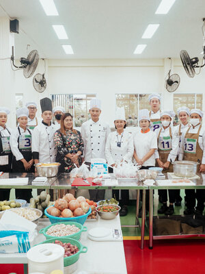 การทดสอบมาตรฐานฝีมือแรงงานแห่งชาติ สาขาผู้ประกอบอาหารไทย ระดับ 1