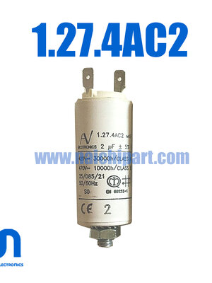 ฟิล์มคาปาซิเตอร์ 1.27.4AC2 MKP AV ARCOTRONICS 420V 470V