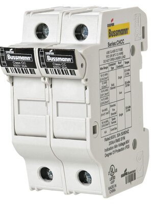 Fuse Holder CHCC2DU 2P 30A 1000V 10x38mm Bussmann