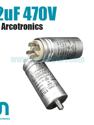 AV ARCOTRONICS C.87.8AF3 MKP 12uF 400-470V