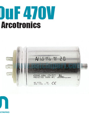 AV ARCOTRONICS C.87.8BF3 MKP 10uF 400-470V