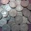 เหรียญ 1 บาท หลังตราแผ่นดิน พ.ศ.2505 ผ่านใช้งาน