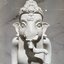 รูปหล่อ พระพิฆเนศ บริค Ganesha Brick (Religion Art toy) หน้าตัก 9 นิ้ว