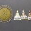 หลวงพ่อโสธร ชุด 3 องค์ (เนื้อเงินสามกษัตริย์ เนื้อเงิน เนื้อนวะ) รุ่นโสธร 2560 ตำรวจ ๘ ริ้ว ขนาดสูง 1.6 เซน ปี2560 พร้อมกล่องเดิม ใบเซอร์ โคท 2597