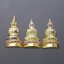 พระพุทธมหามณีรัตนปฏิมากร เนื้อเงินสามกษัตริย์ ขนาดสูง 1.8 ซ.ม.พิธีมหาพุทธาภิเษก ณ พระอุโบสถวัดพระศรีรัตนศาสดาราม พ.ศ.2538 พร้อมตลับเดิมๆ