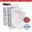 Muisungshop ถุงพลาสติกใส OPP ฝากาว 100ใบ/แพ็ค ถุงแก้วฝากาว ถุงแก้วใส ถุงฝากาว ถุงโอพีพี ถุงopp ถุงใสฝากาว ถุงใส ซองพลาสติก สำเนา